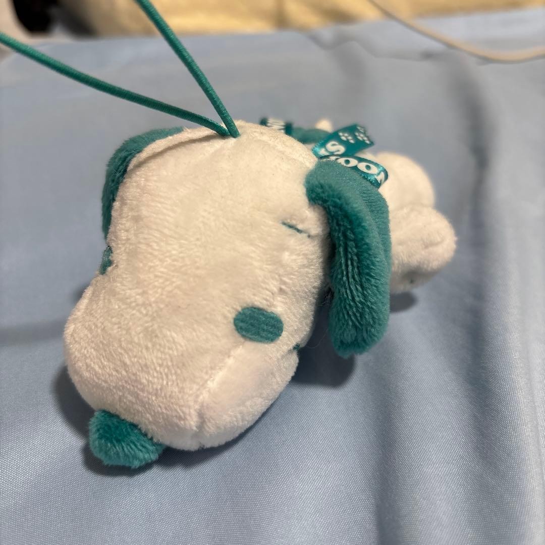 Snoopy Peanuts Mascot Blue Plush Toy Crane Game Prize Small Japan