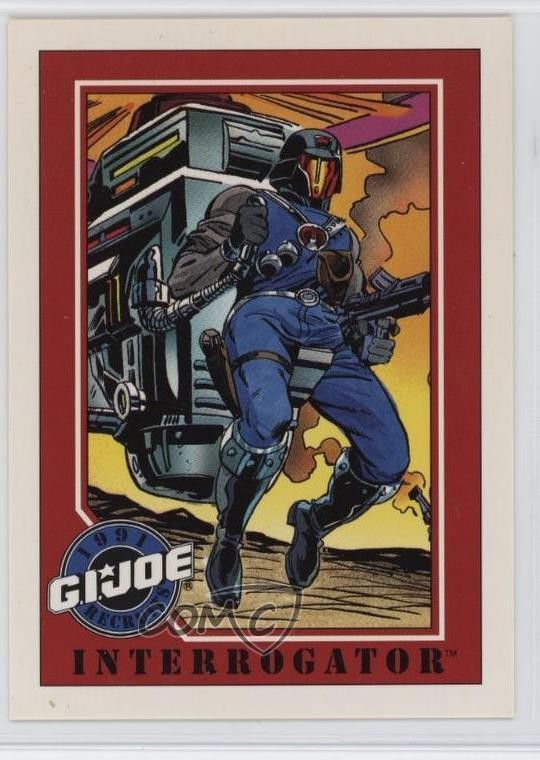1991 Impel GI Joe Interrogator #117 0i73