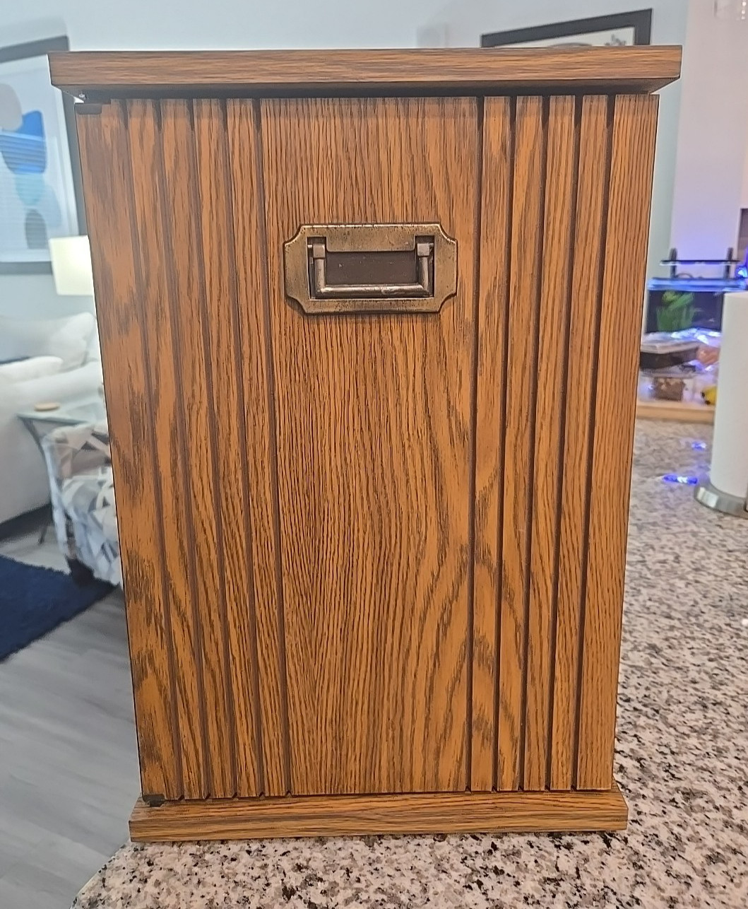 MCM RETRO GUSDORF Electronics Furniture Wood Storage Cabinet CD Music VHS DVD