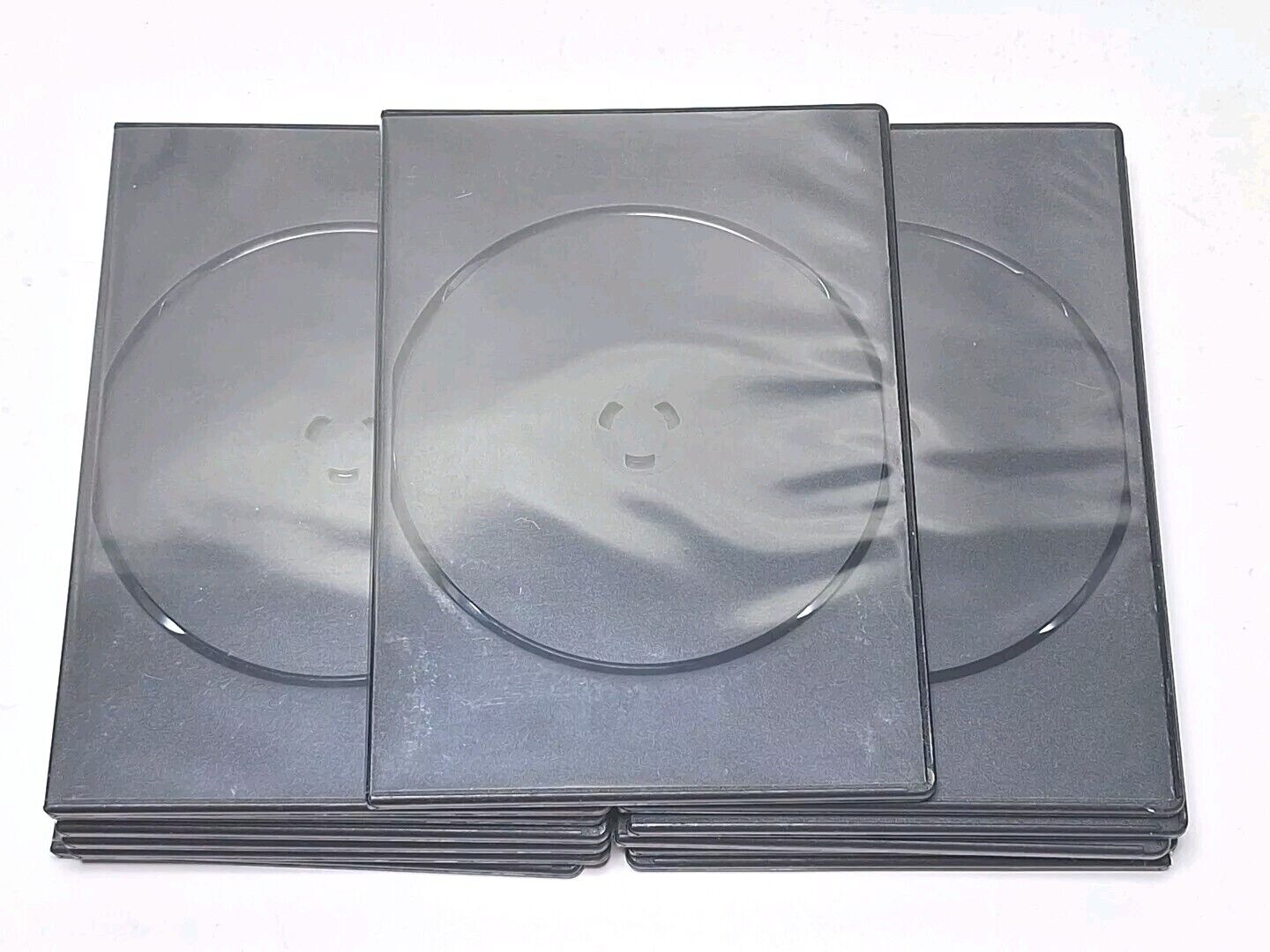 Verbatim Single Disc Empty DVD/CD/Game cases  Black Lot Of 10 Pre-owned 