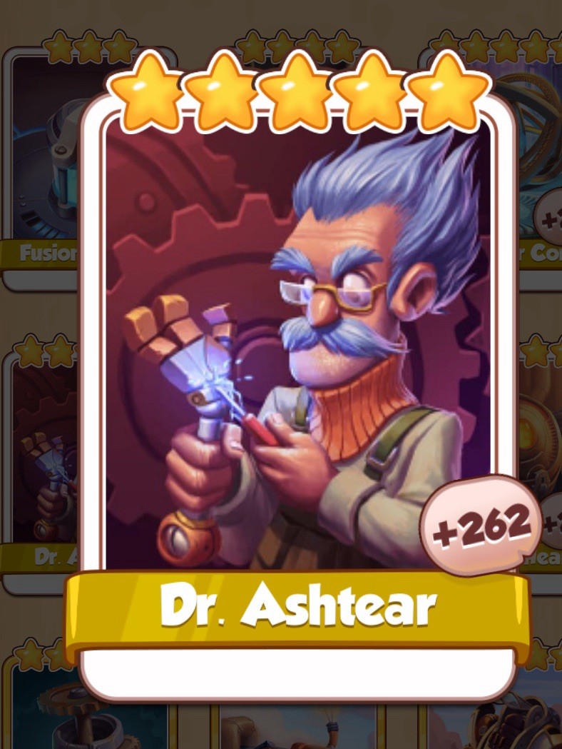 coin master Dr. Ashtear card