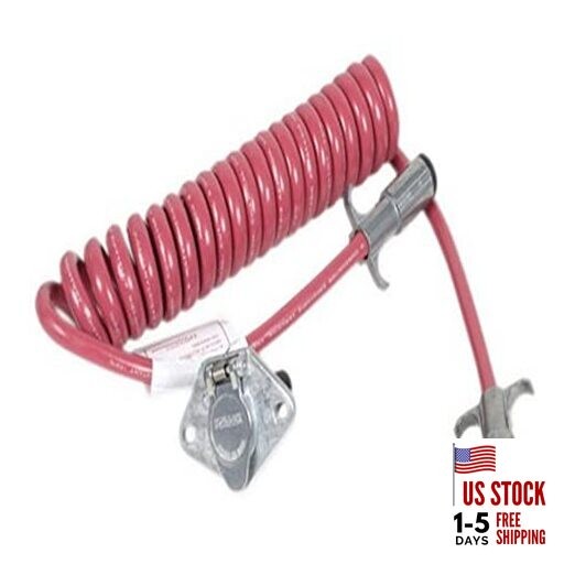  9523054 7 To 6 Way Coiled Lighting Cable 