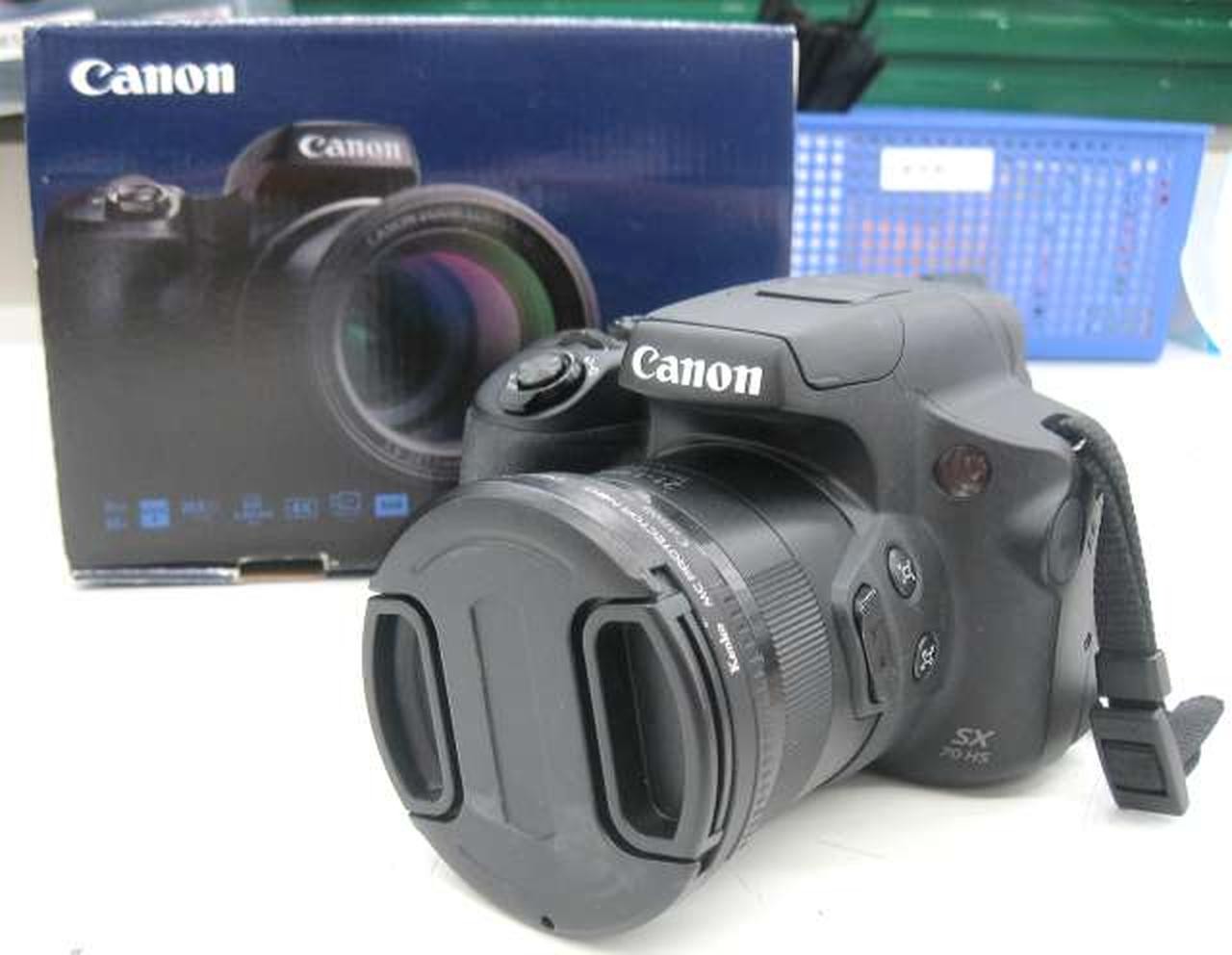 Canon PowerShot SX70 HS 20.3MP Digital Camera 65x Optical Zoom Used From Japan
