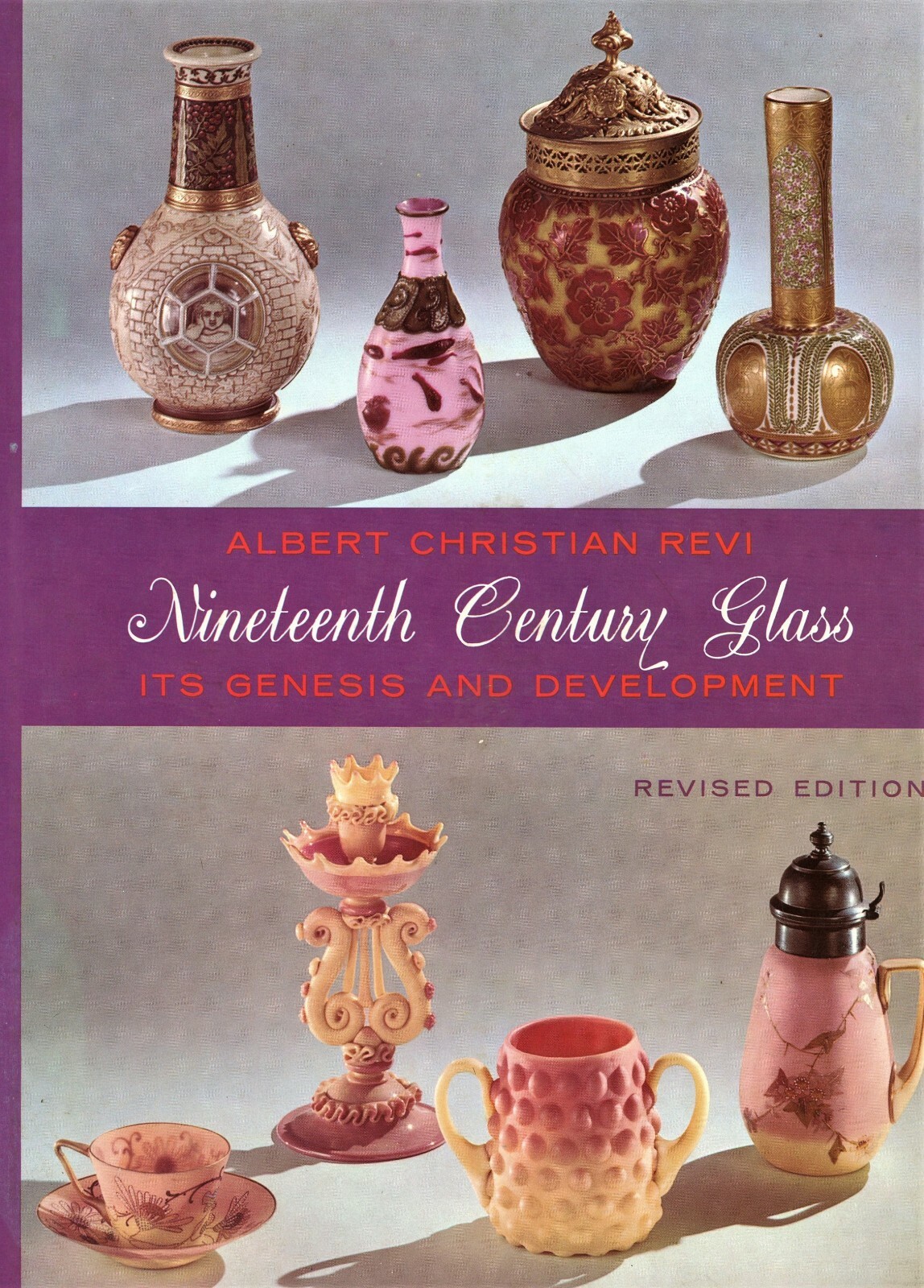 19th Century Art Glass Types Makers / In-Depth Illustrated Book