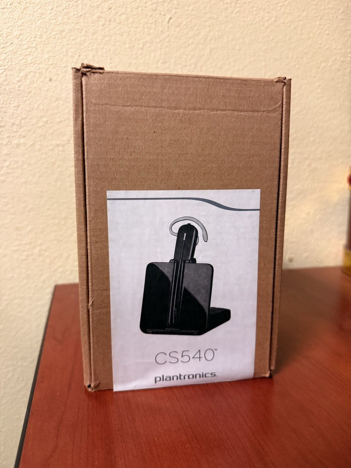 Plantronics CS540 Wireless Telephone Headset Black Complete in box