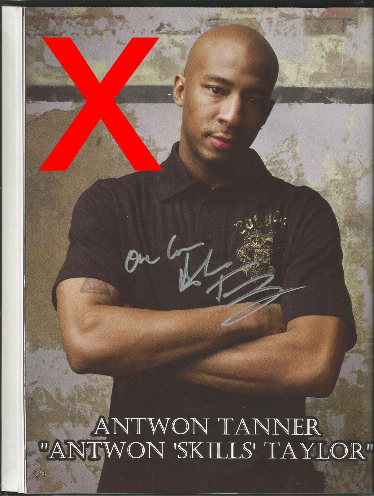 One Tree Hill Antwon Tanner Autographed - 8x10 Photo RP