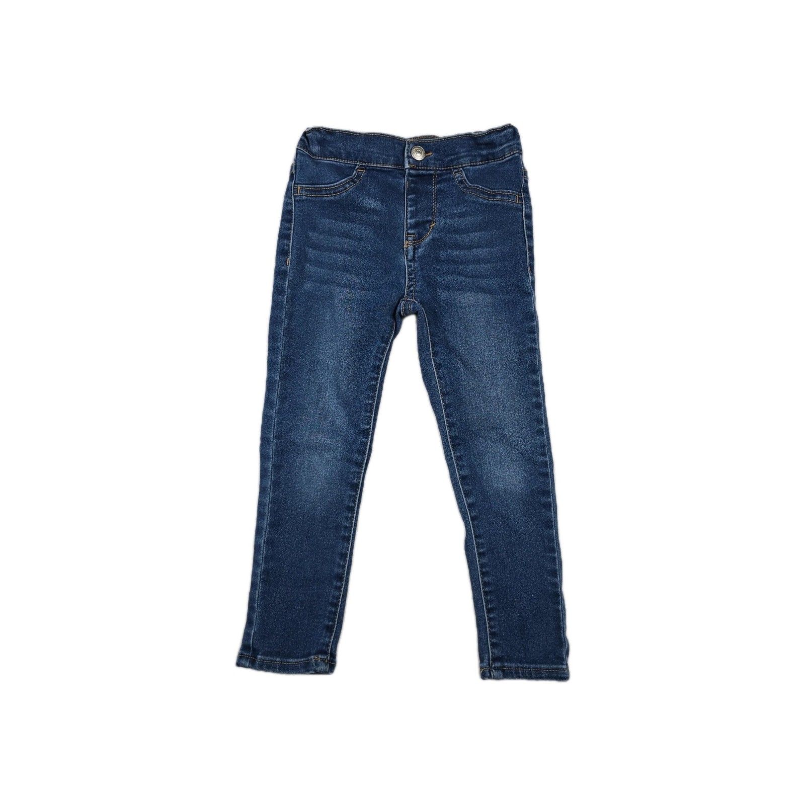 Levis Pull On Jegging Jeans Size 4 Regular Ages 4-5 Years Medium Wash