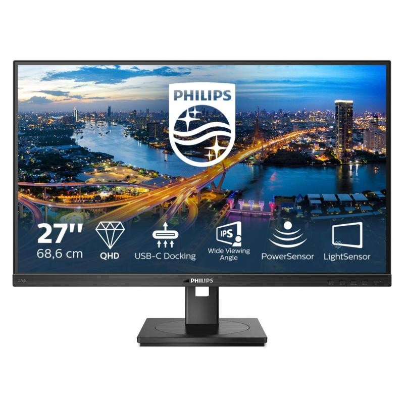 Philips 276B1/00 68.6 cm (27") 2560 x 1440 Pixel Flat Panel PC Monitor