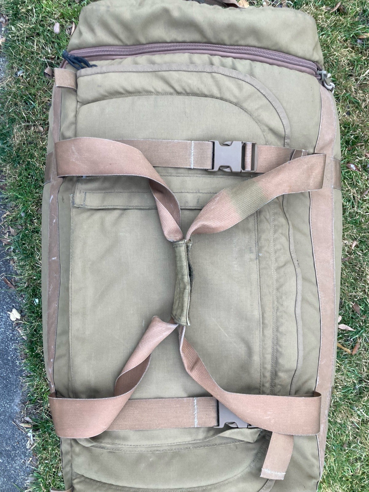 Thin Air Gear Olympus Deployment Bag Wheeled Handle Military Brown Tan
