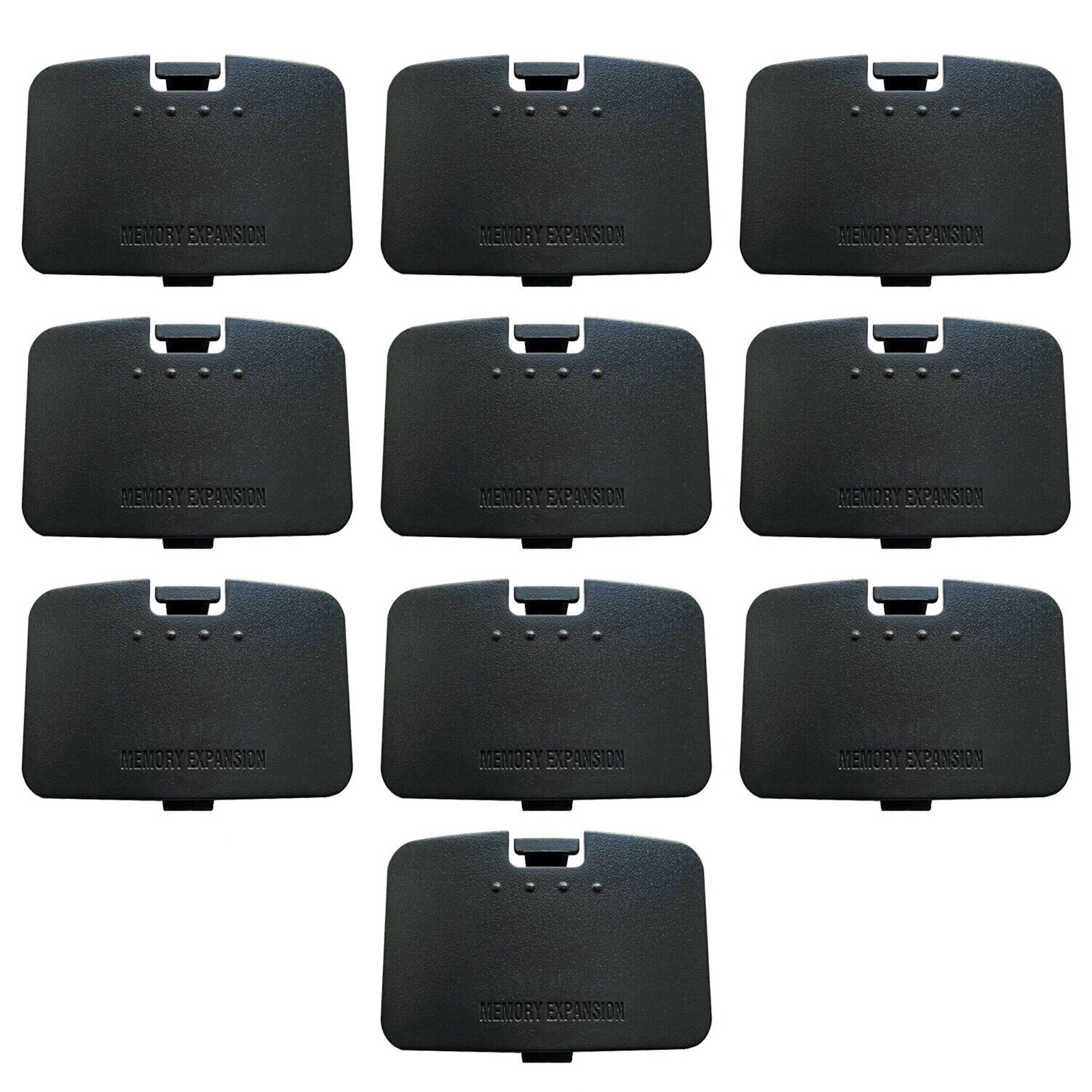 New 10 Pcs Memory Expansion Jumper Pak Cover Case Lightweight For Nintendo N64 A