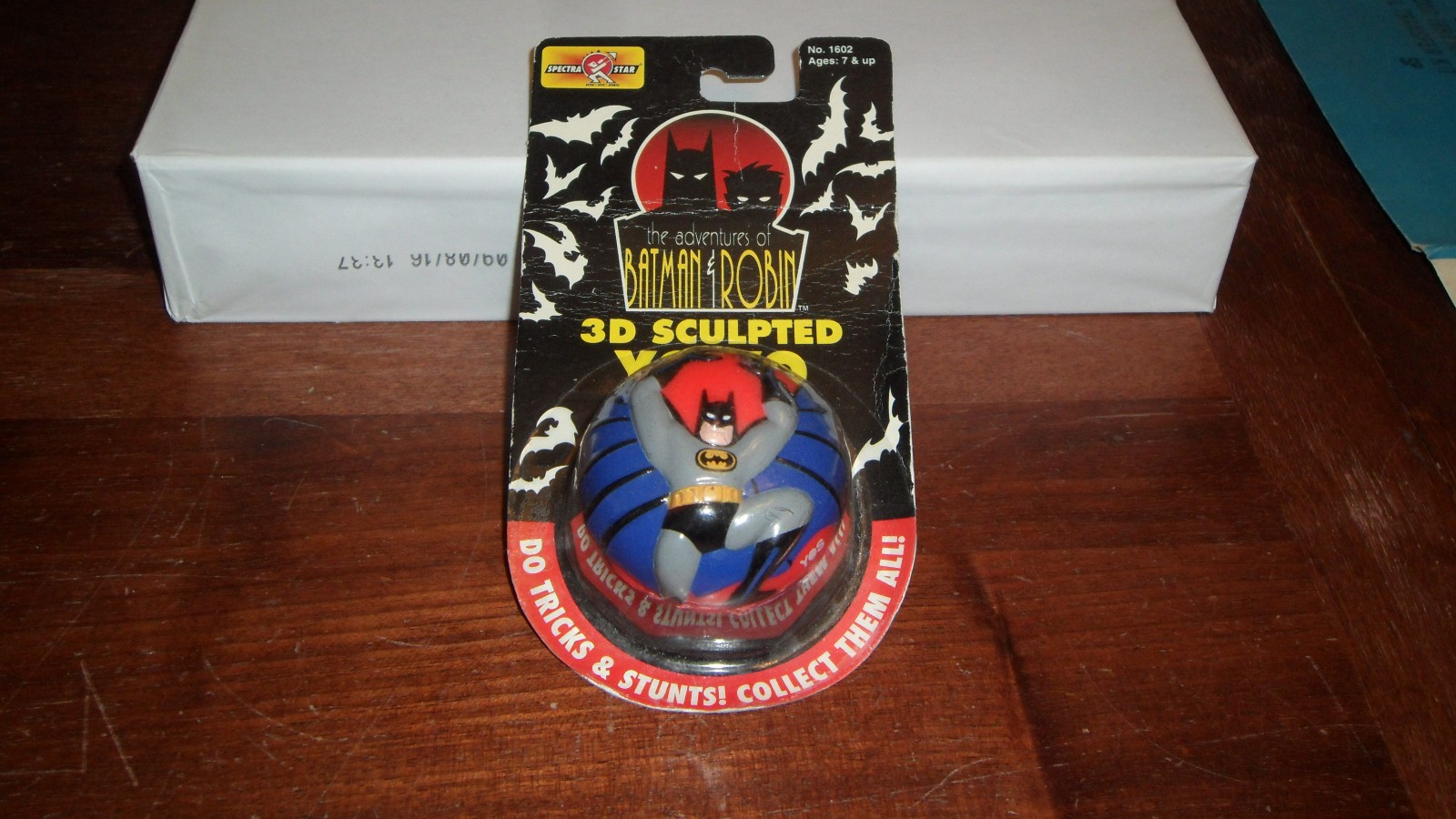 1994 1995 Adventures of Batman & Robin 3D Sculpted Yo-Yo in Package Spectra Star