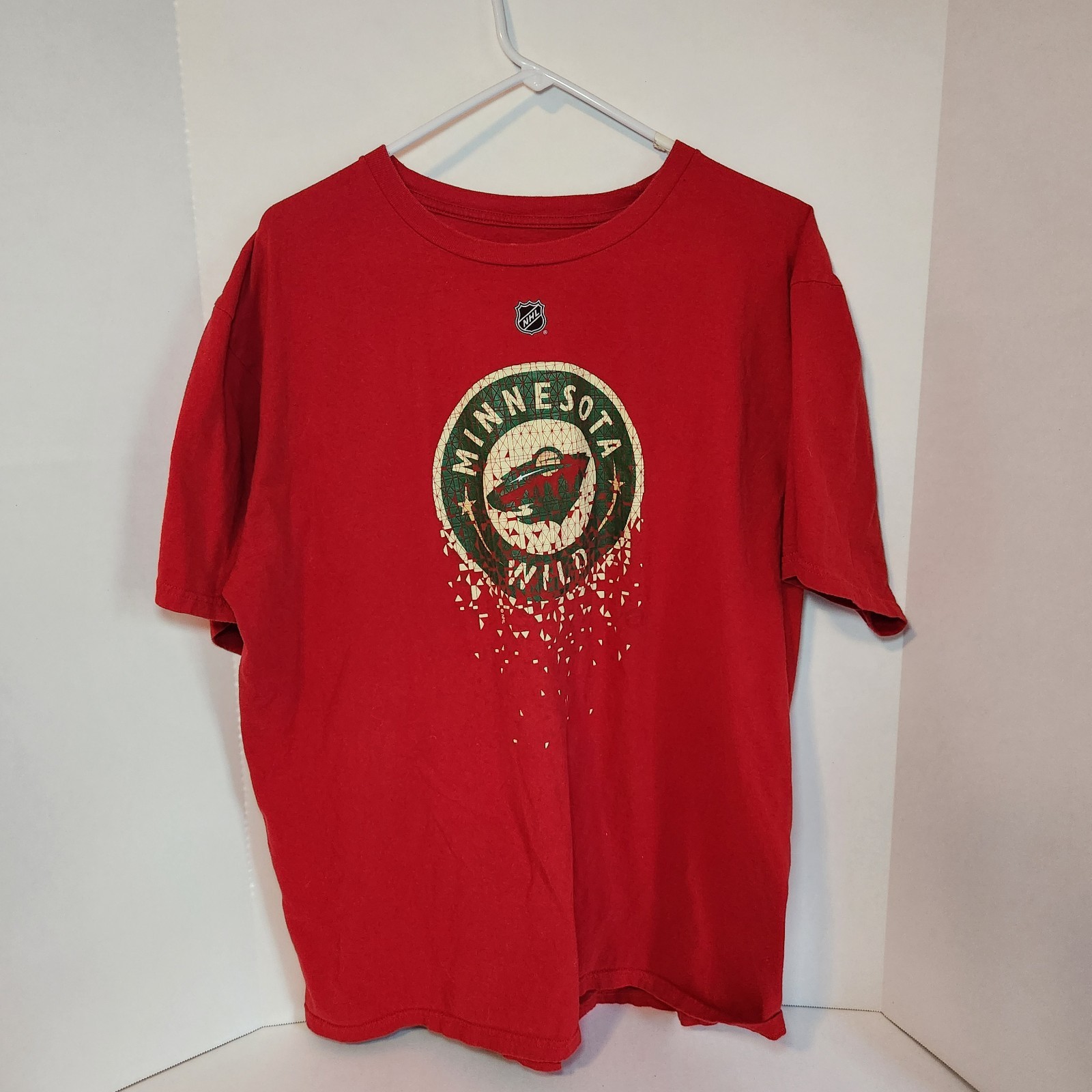 Reebok Face-Off Mens NHL Minnesota Wild Zach Parise Shirt XL