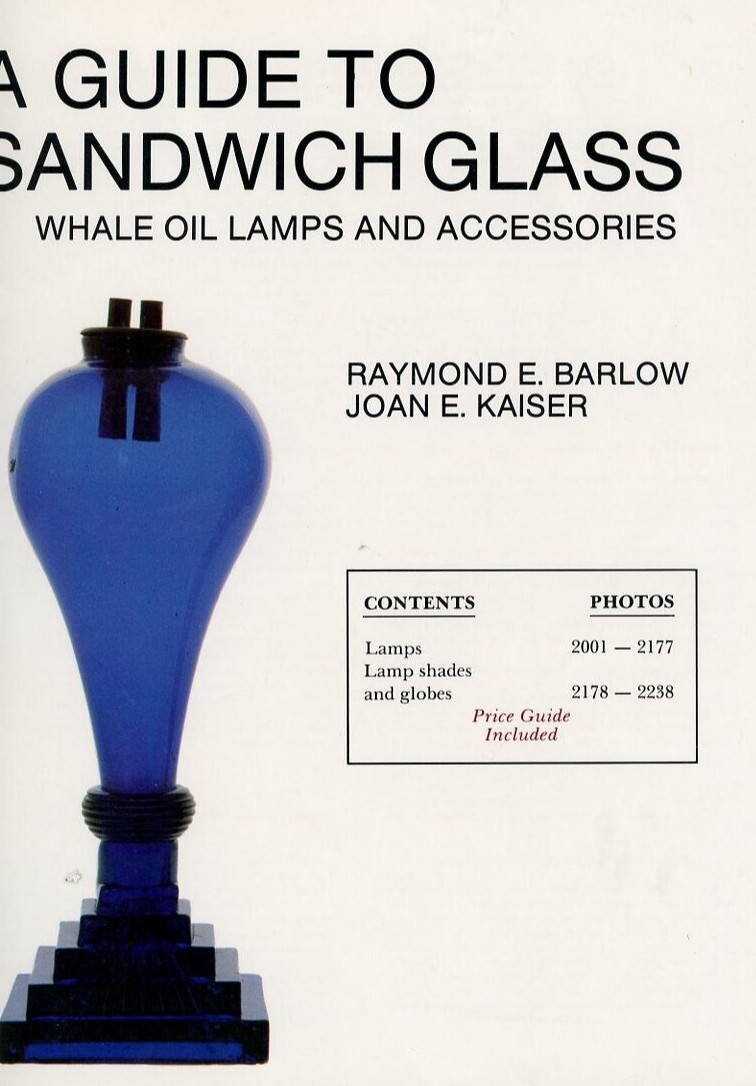 Antique Glass Whale  Lamps & Accessories / Book