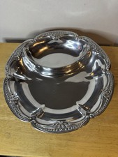 Wilton Aremtale Juan Vela Studio Pewter Chip Dip Serving Plate Style 385094