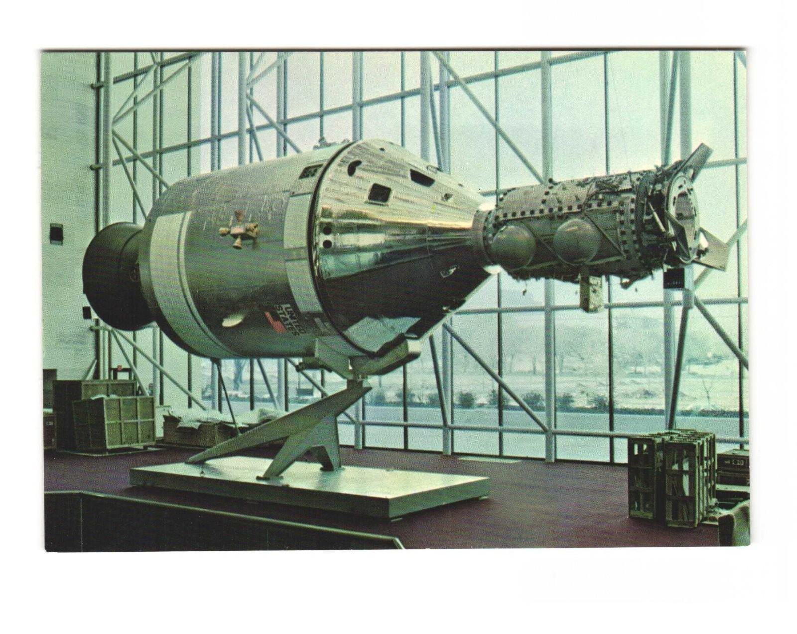 Apollo Aircraft National Air and Space Museum Smithsonian Institute VTG postcard