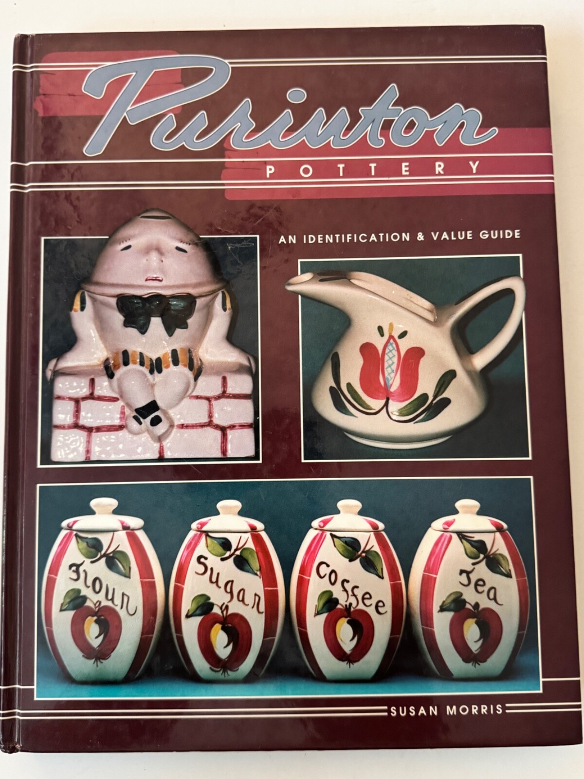 Purinton Pottery 1994 ID and Value Guide Susan Morris Original HB Reference