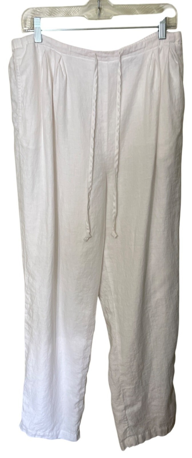 Linen Drawstring Pants XL  Linen Drawstring Beachy Coastal Lagom Boho Lagenlook