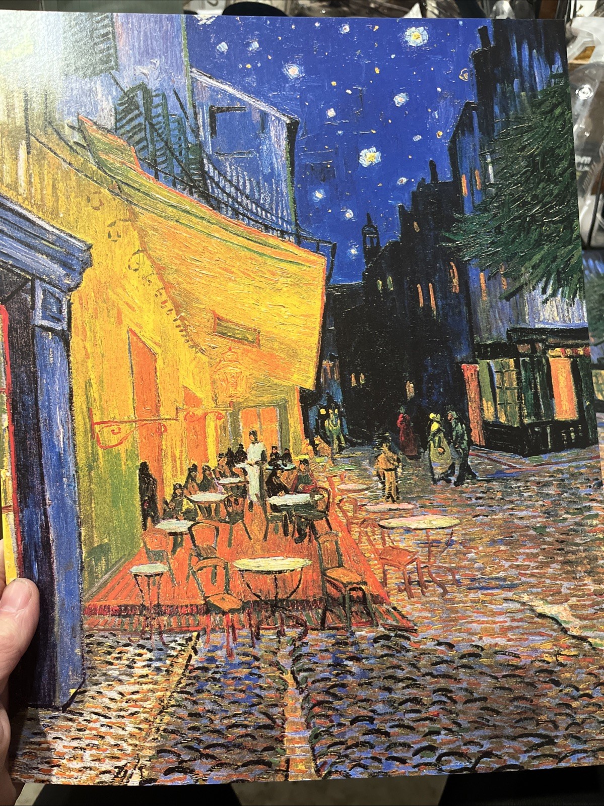 Van Gogh Cafe Terrace at Night Poster Print 11 x 14 Impressionist Art