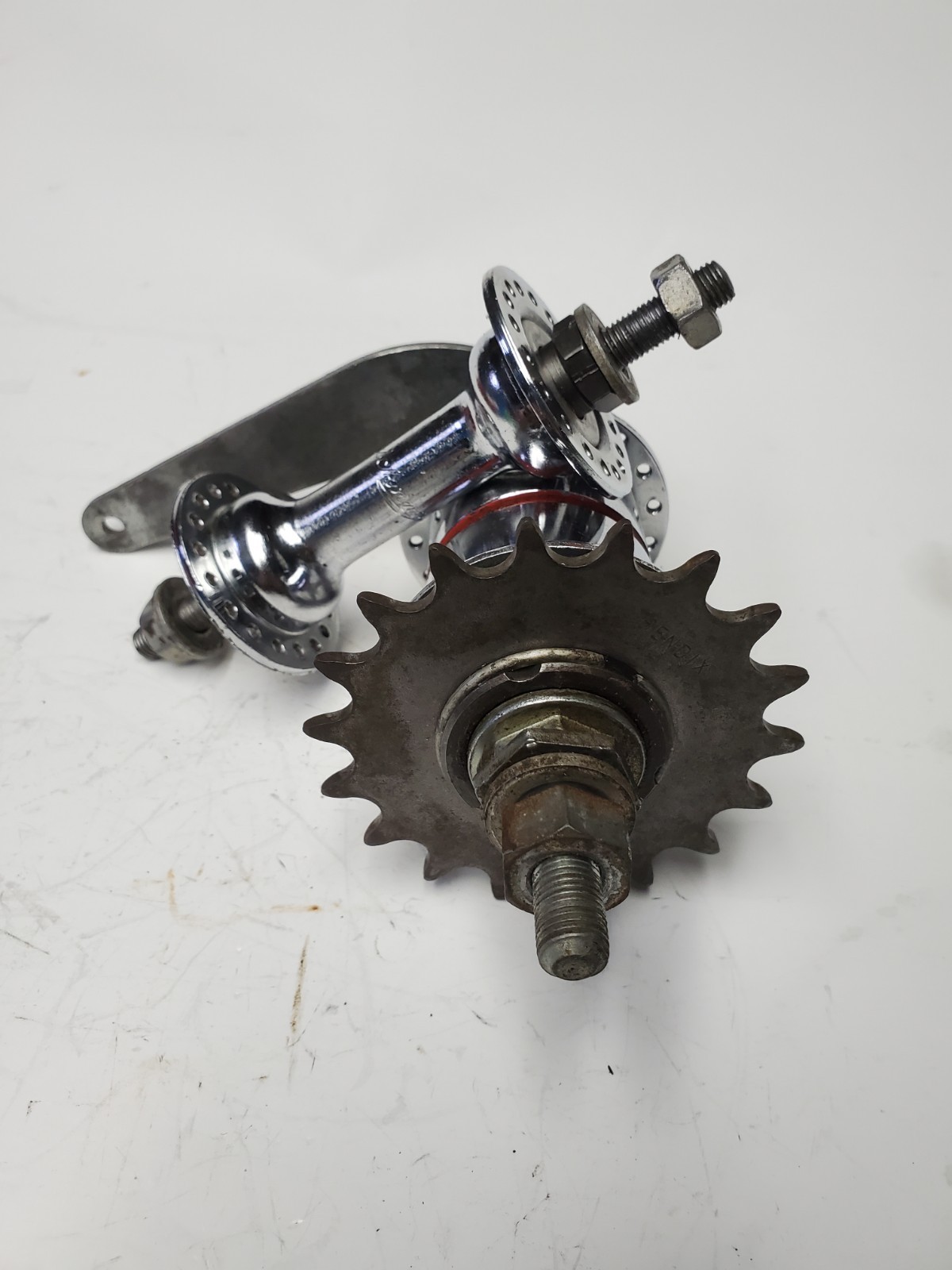 Vintage Schwinn Script Bendix Red Band 70 Coaster Brake Bicycle Hub 36h