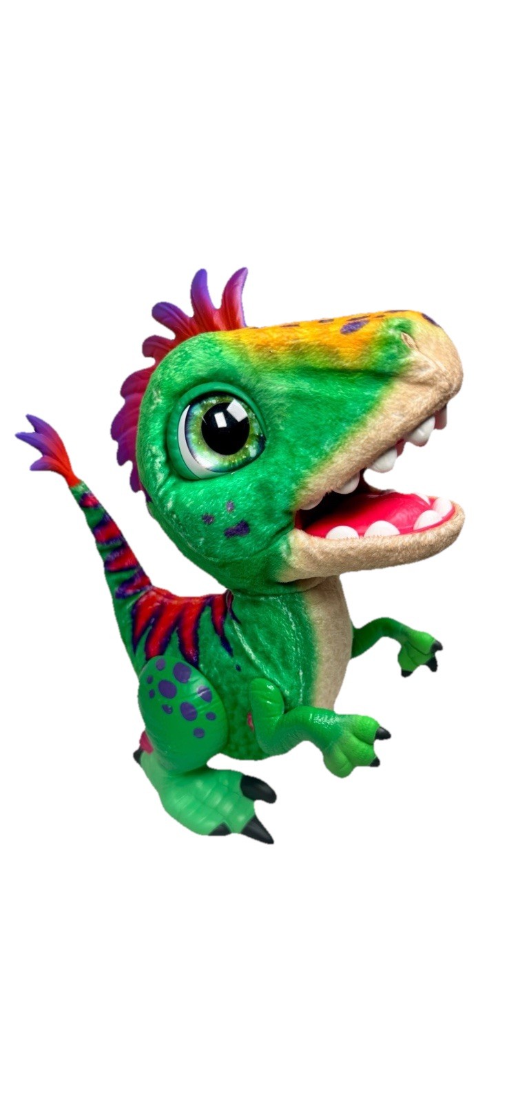 Fur Real Baby T-Rex Friends Munchkin Interactive Talking Toy Pet Dinosaur TESTED