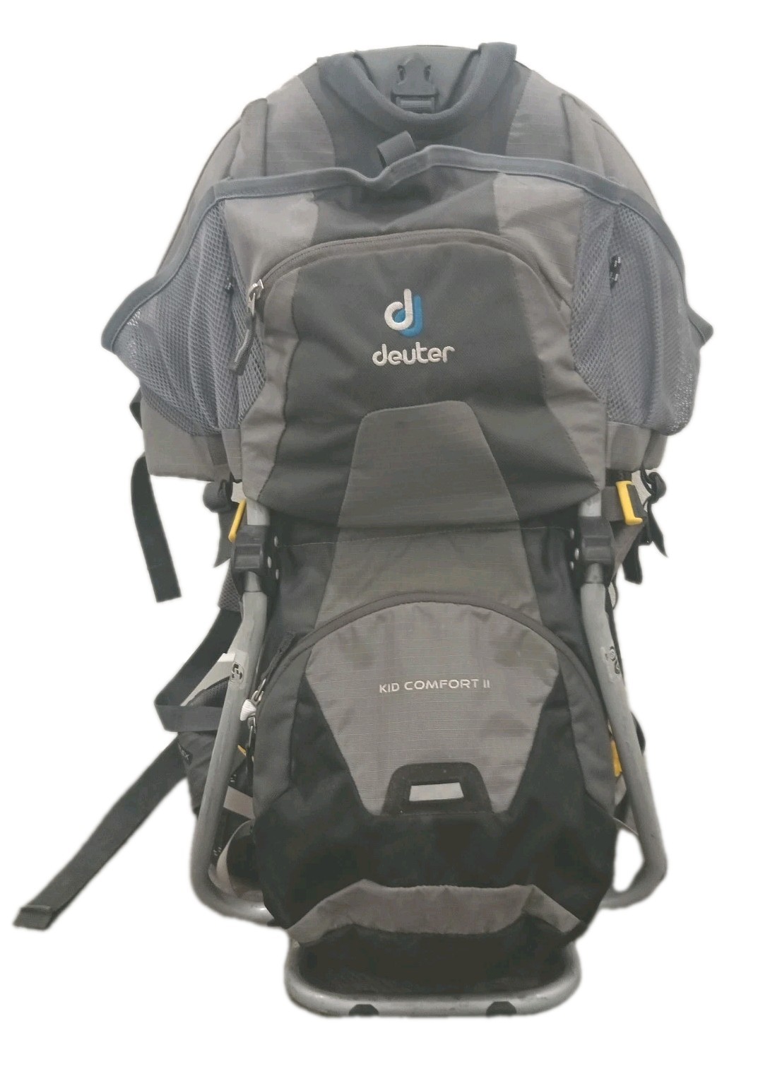 Deuter Kid Comfort II Child Carrier Hiking Backpack Grey VariQuick VariFlex