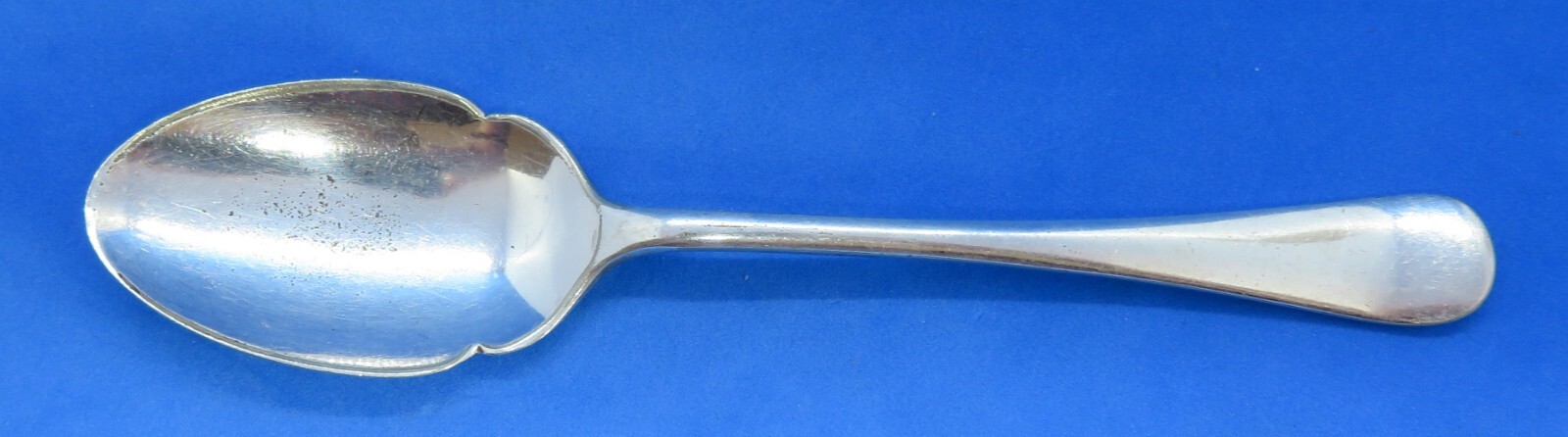Silver plate electroplate vintage Victorian antique jam serving spoon B