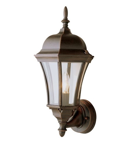 Trans Globe Lighting 4502-RT Burlington Outdoor Wall Light Rust