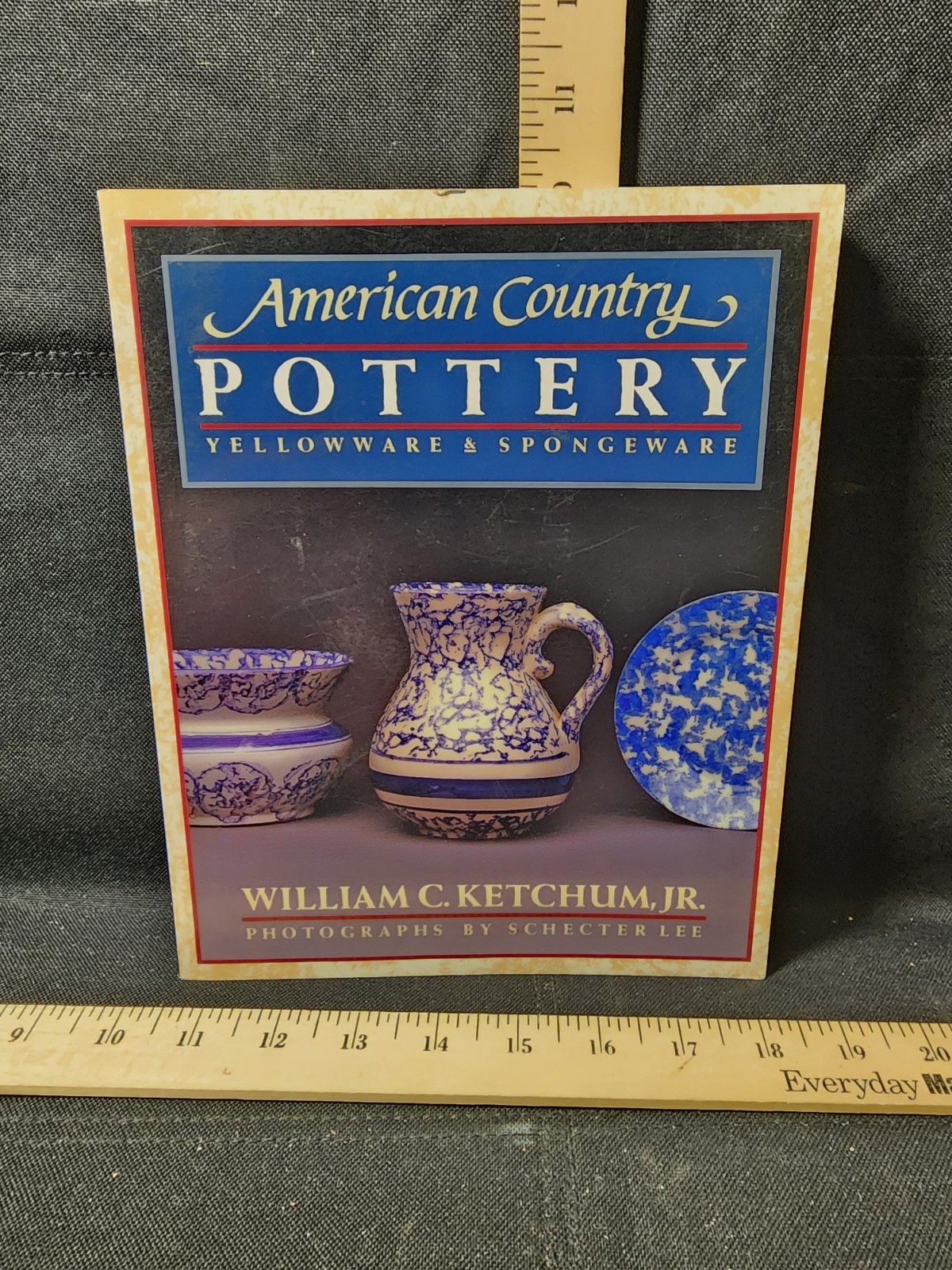 American Country Pottery, Yellow Ware and Spongeware Book Used