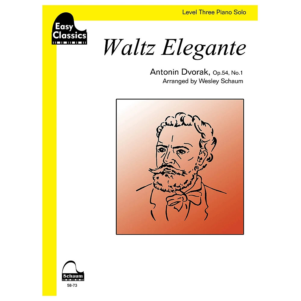 SCHAUM Waltz Elegante Educational Piano Series Softcover