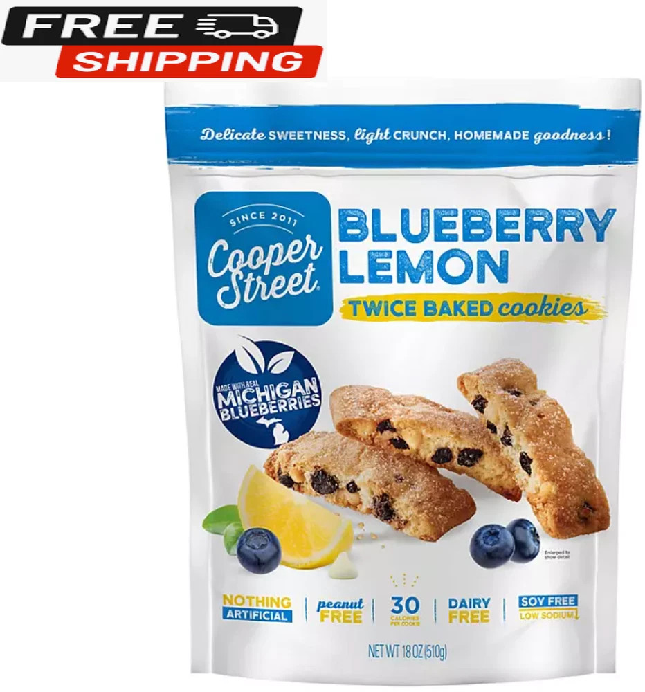 Cooper Street Blueberry Lemon Cookies (18 oz.)