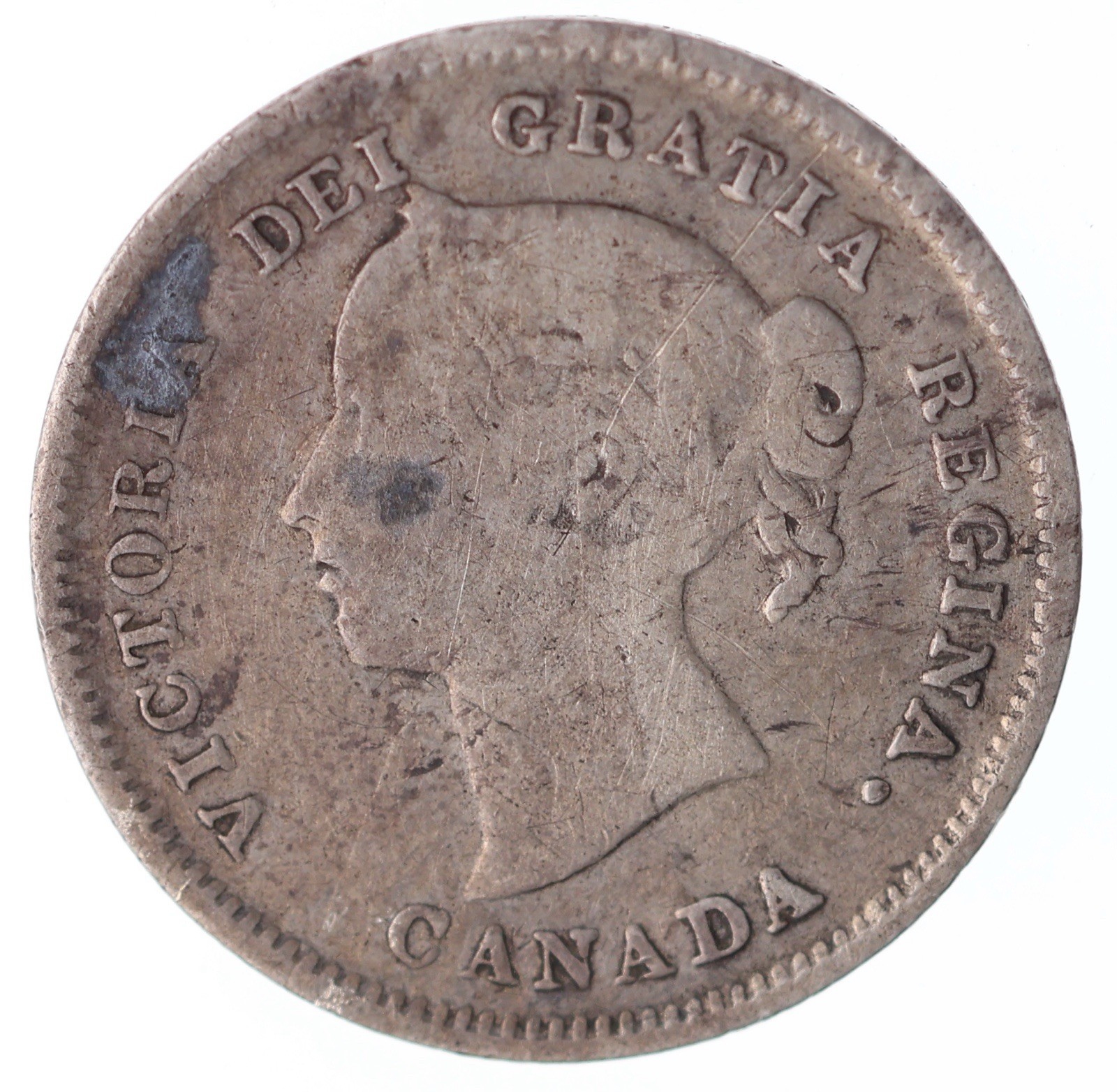 1888 Canada 5 Cents - VG - Lot#15651