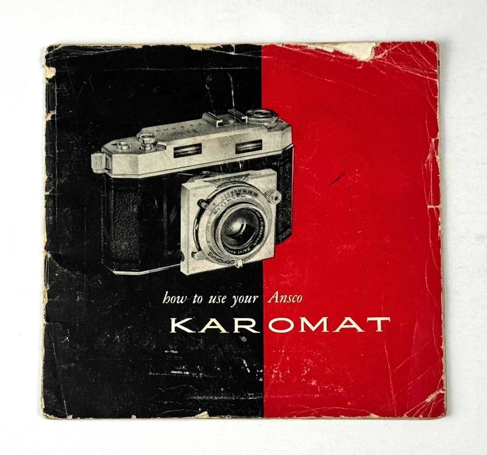 Ansco Karomat Camera INSTRUCTION MANUAL USERS GUIDE / OPERATING