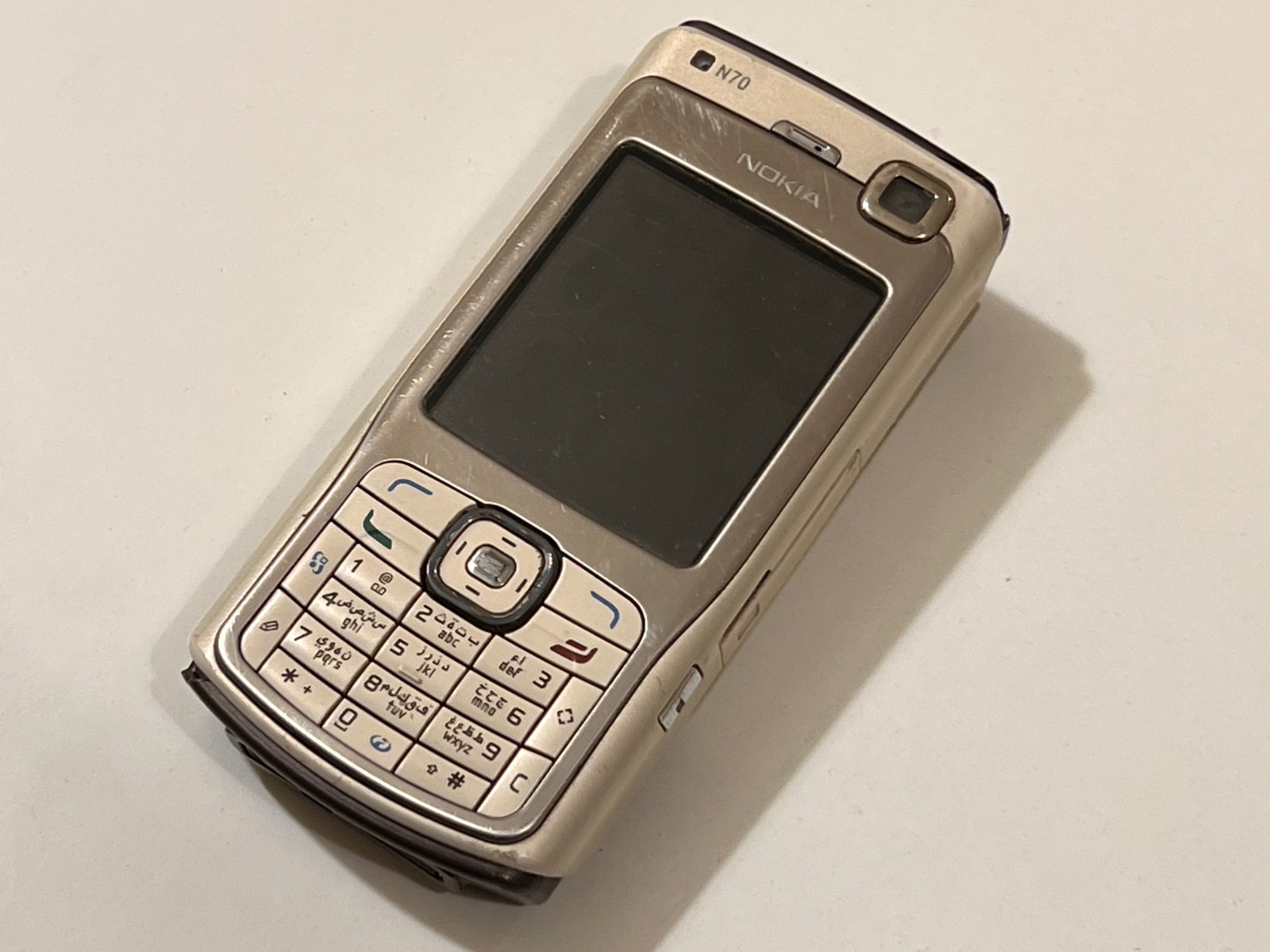 Nokia N70 Beige Vintage cell phone Untested, parts only