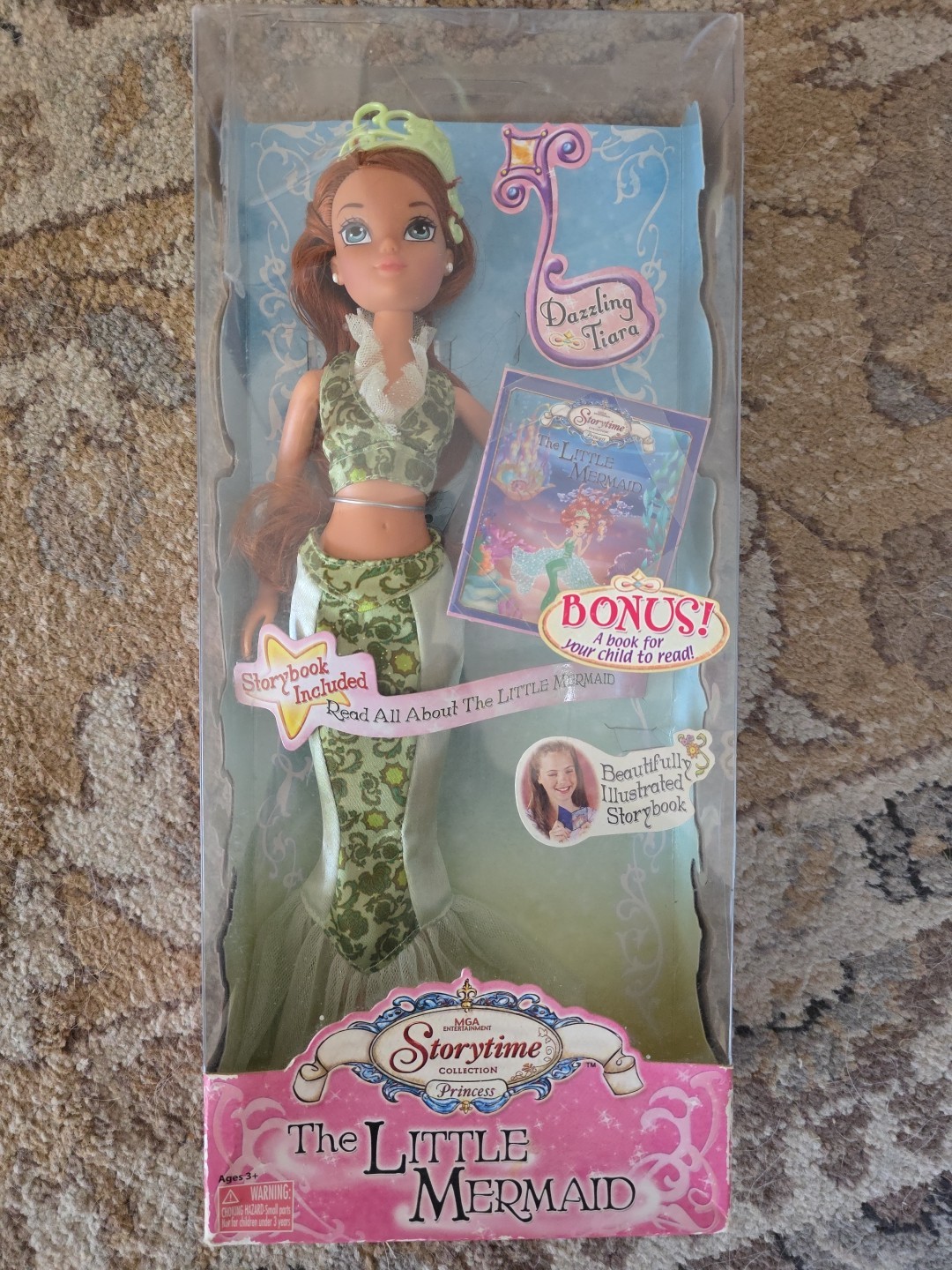 MGA Entertainment Storytime Collection The Little Mermaid Princess Doll Figure
