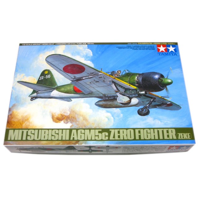 Zero Battle 52 C (ZEKE) Type 0 Carrier-based Fighter 1/48 Scale Plastic Model [2