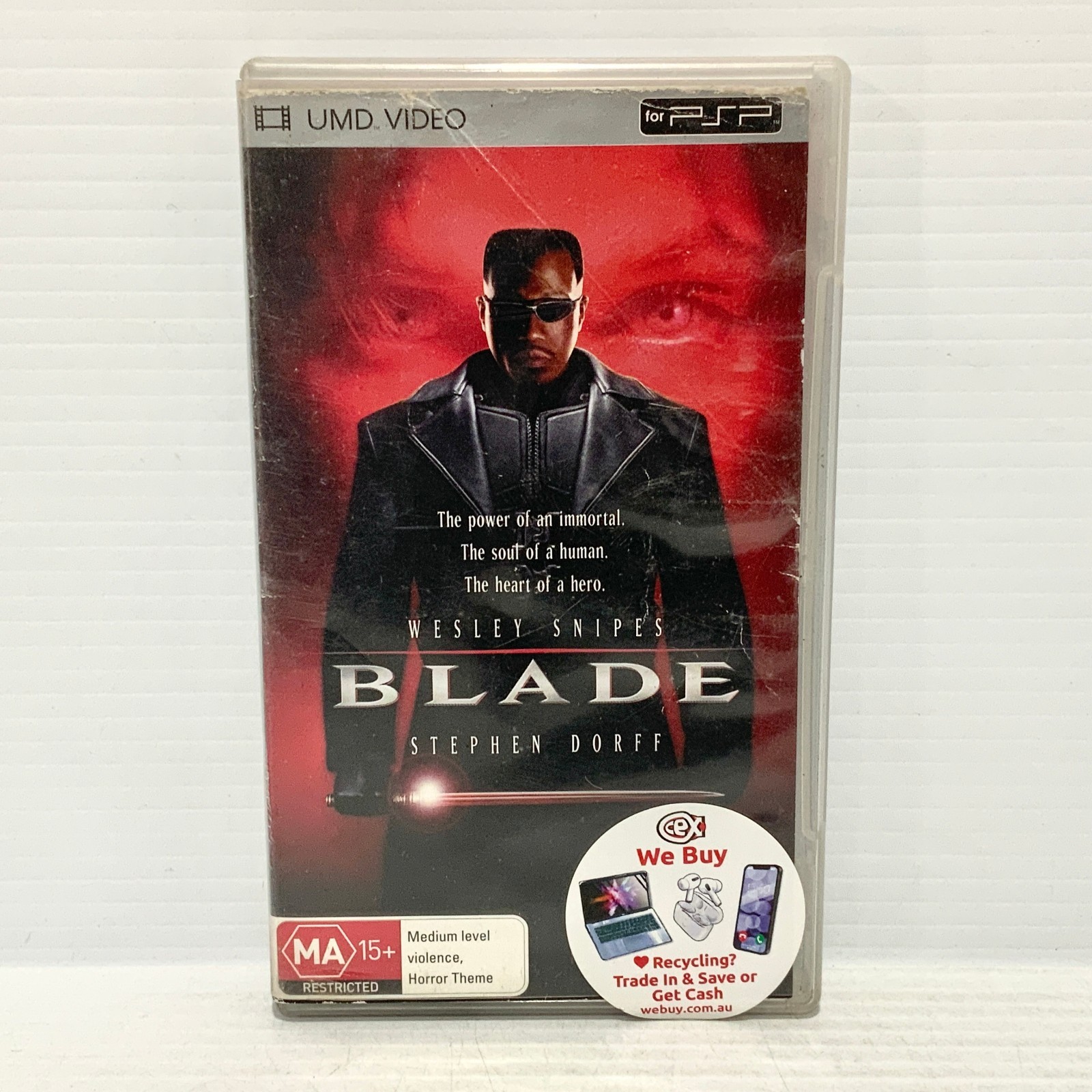 Blade (1998) - UMD Video - Sony PSP - Tested & Working - Free Postage