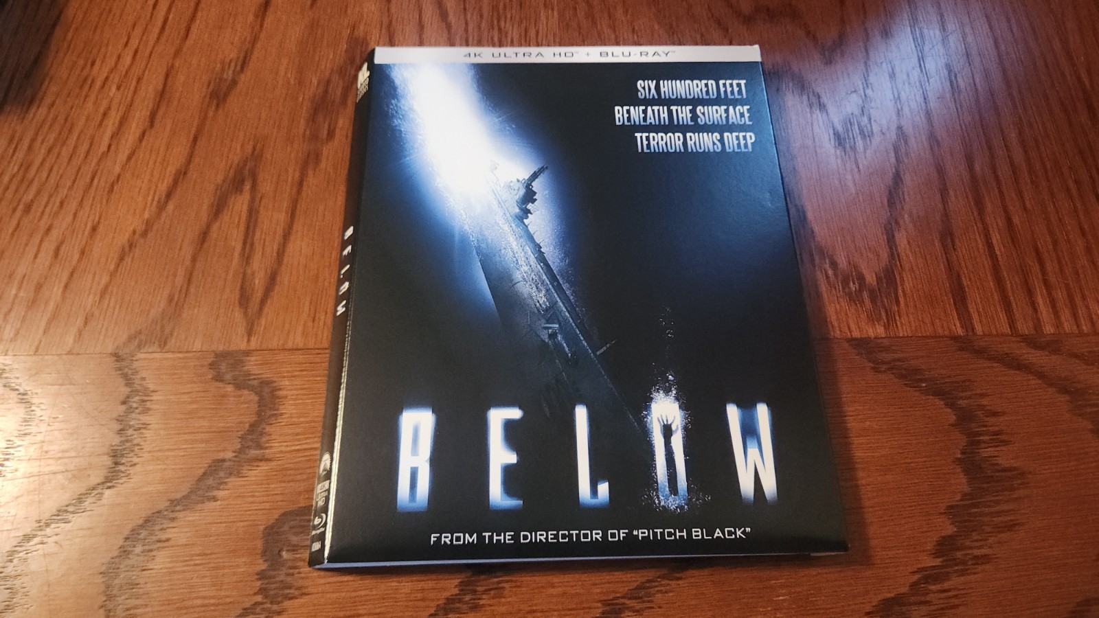 Below 4K Bluray Slipcover Only slipcase NO discs