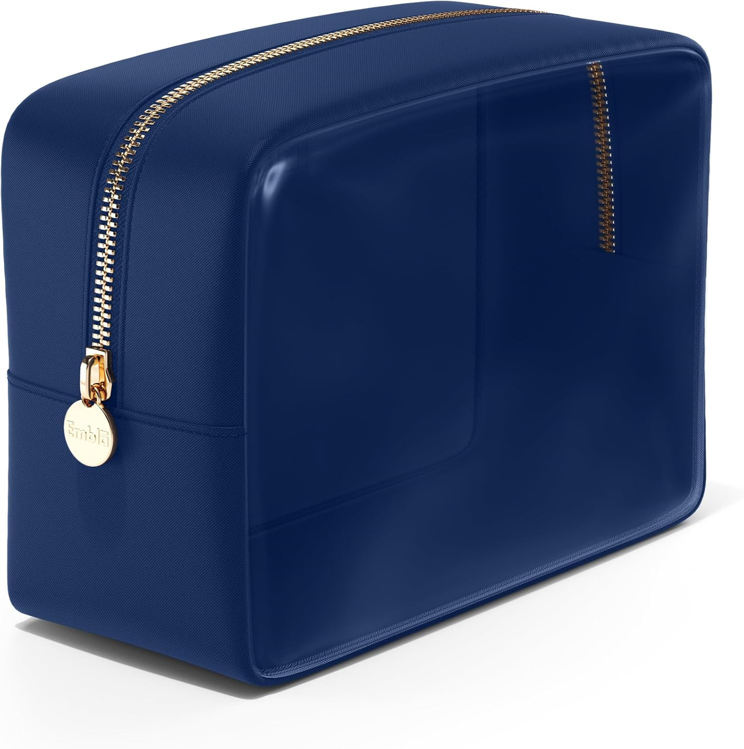 Clear Large Makeup Bag and Waterproof Nylon Travel Toiletry Bag, See Through Cos