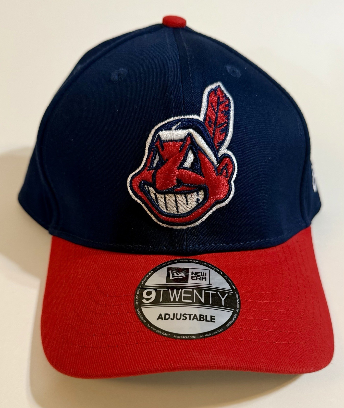Cleveland Indians New Era 9TWENTY MLB Adjustable Hat Chief Wahoo Guardians