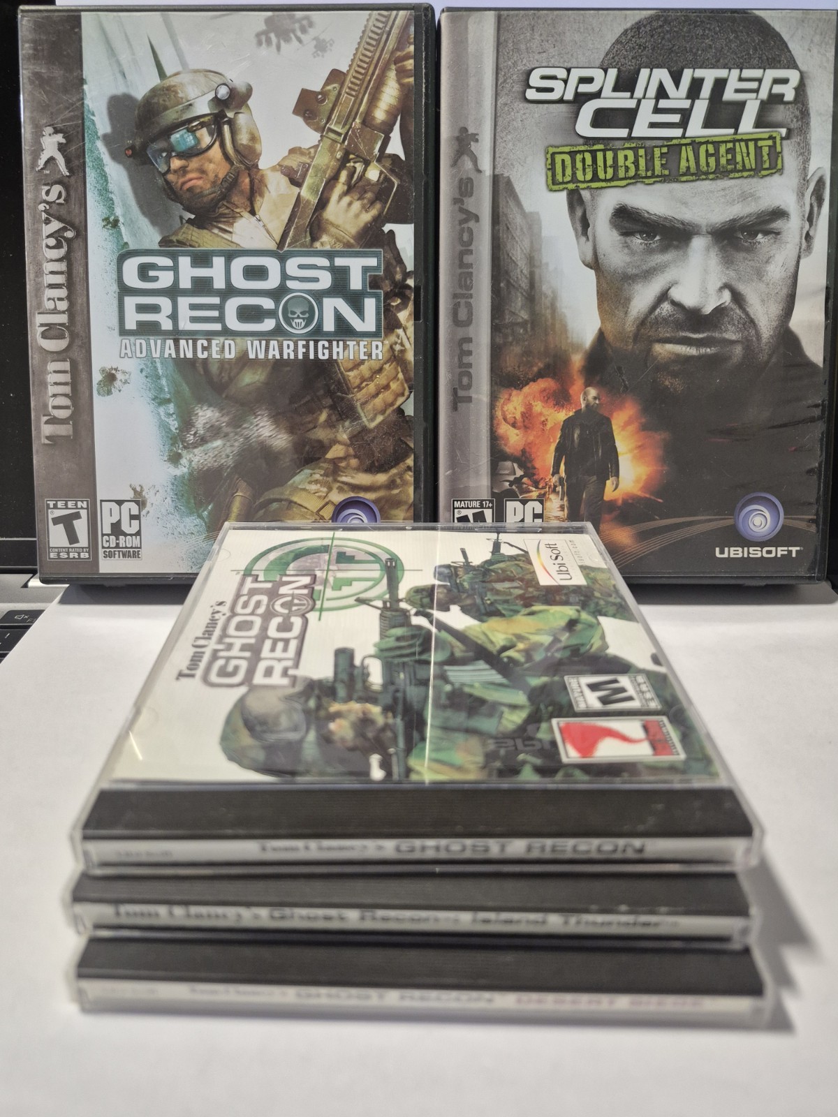 Ubisoft Red Storm Tom Clancy's Ghost Recon Splinter Cell PC CD-ROM Game Lot