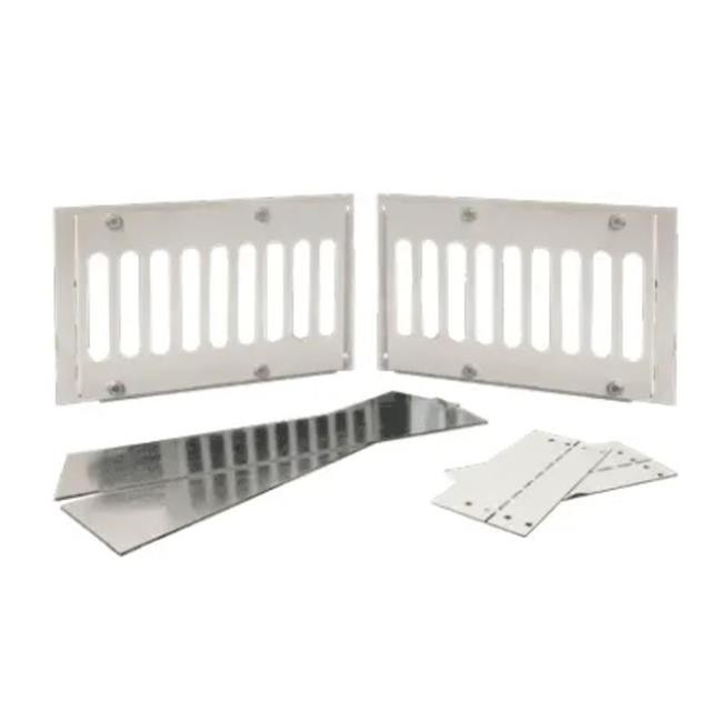Firegear PAVER-VENT-6-LNTS 5.625 x 8 in. Stainless Steel Paver Vent Kit with ...