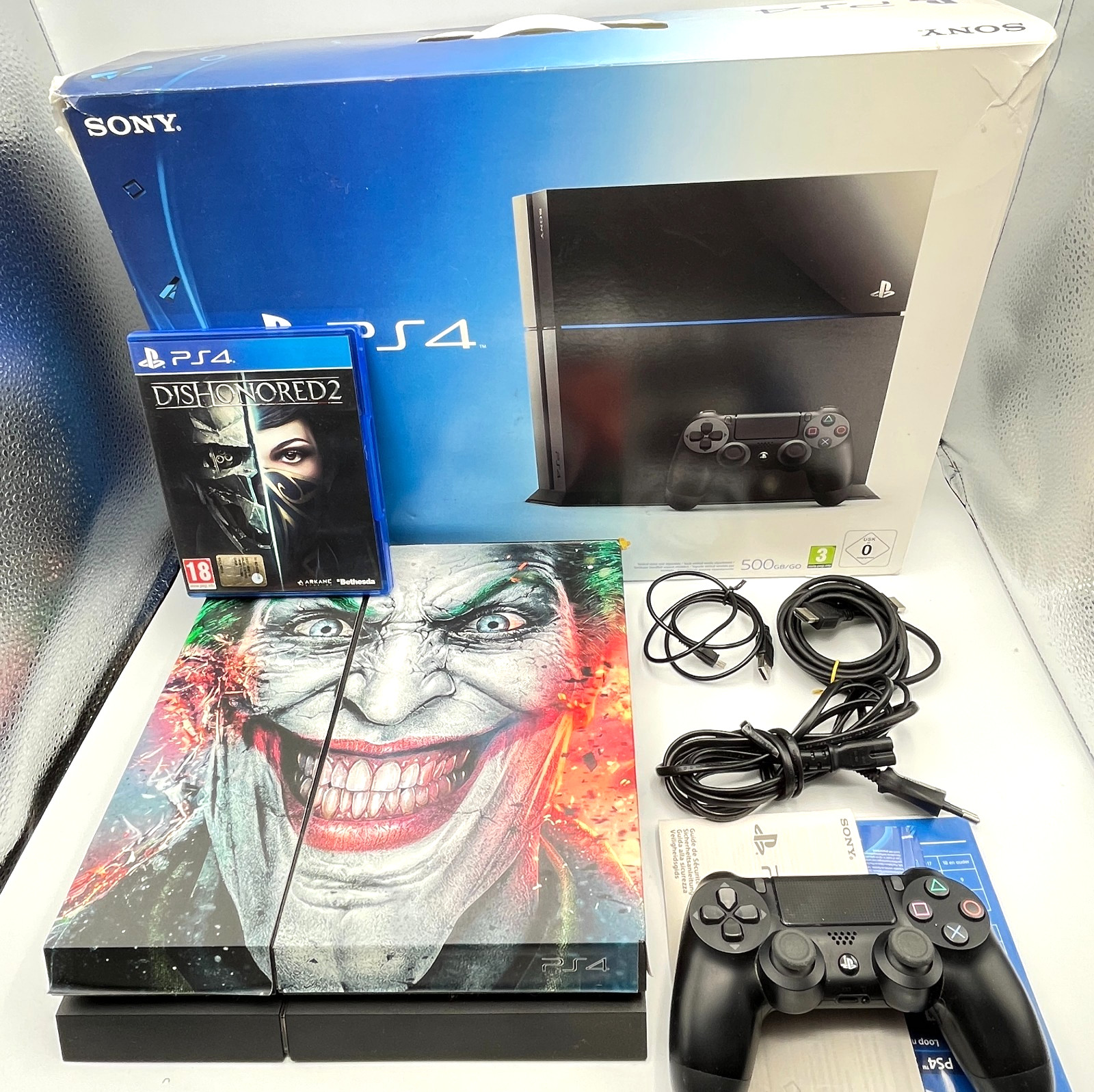 Sony PS4 FAT Playstation 4 Firmware 11.02 500GB Console - Complete with Box