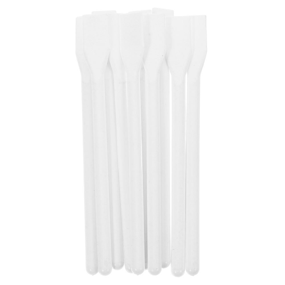 15pcs Plastic Glue Applicator Sticks Plastic Mixing Rods Small Paddle Applicator
