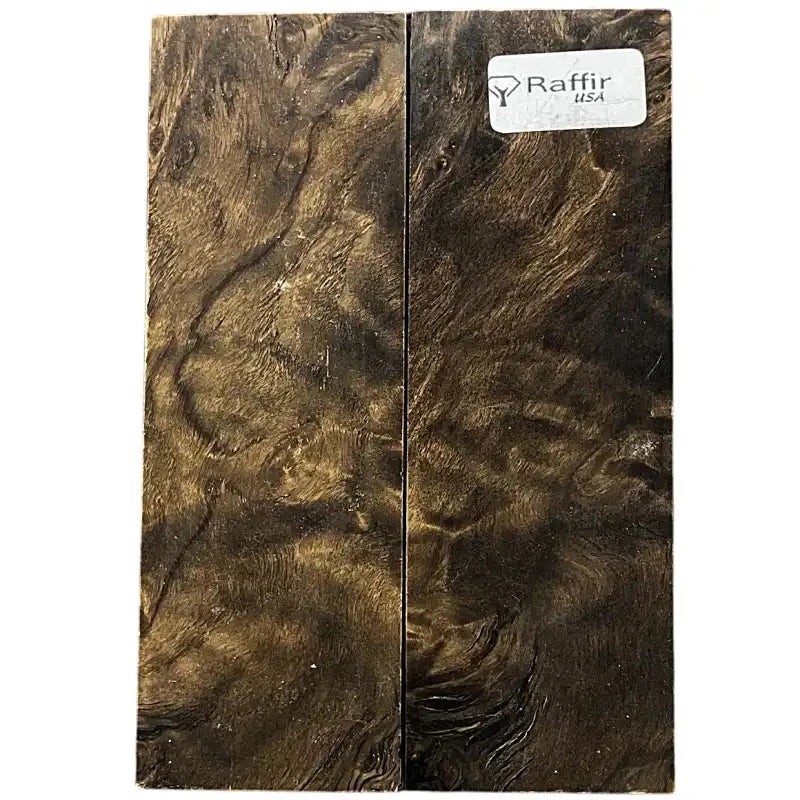 Flamed Poplar Scales- HOT WALNUT- Raffir® Wood