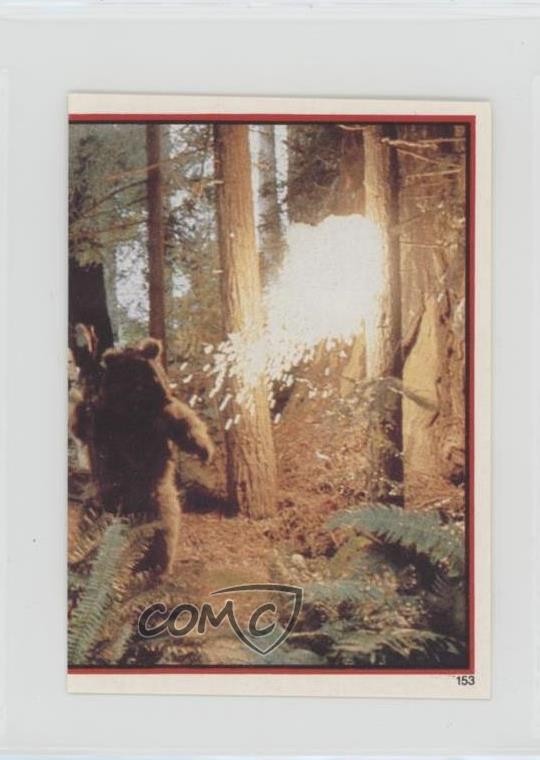 1983 Topps Star Wars: ROTJ Album Stickers C-3PO R2-D2 #153 0e3