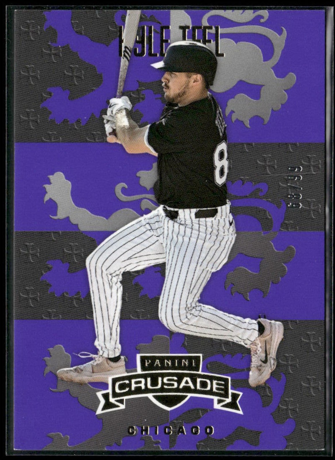 2025 Panini Crusade Kyle Teel Purple /99 Chicago White Sox