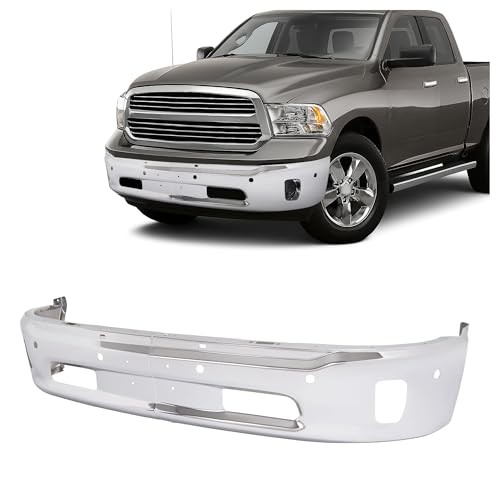  Front Bumper Face Bar Compatible with Dodge 2013-2018 Ram 1500, 2019-2024 Ram 