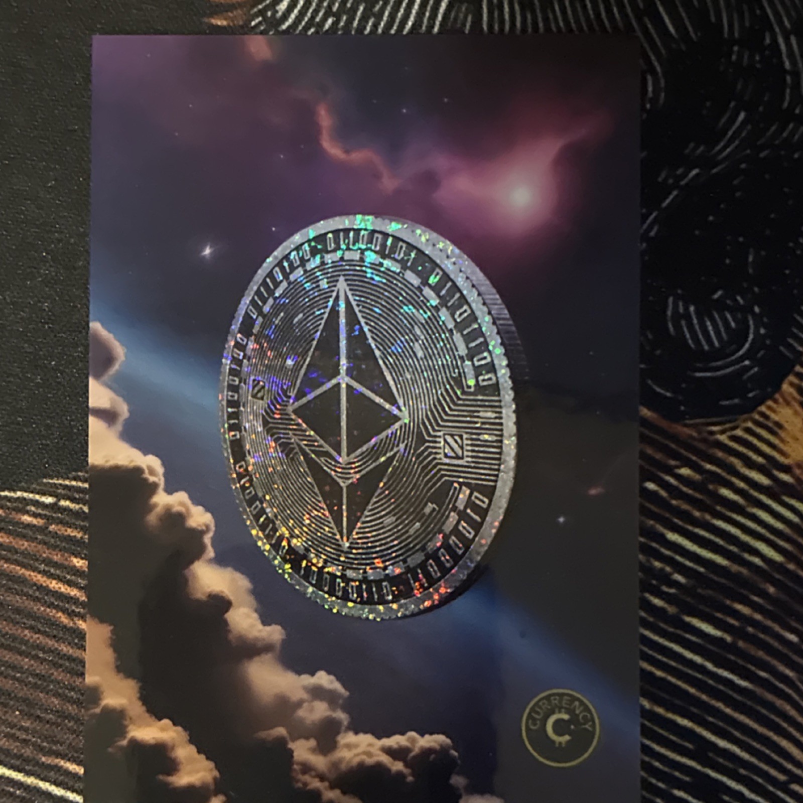 Currency Cred Crypto-Collectible Ethereum Card #13 Rare Crypto-Collectible ID 13