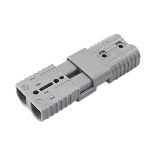  Pair 175 Amp 2 Gauge Battery Quick Connector Jumper Cables Connect Gray