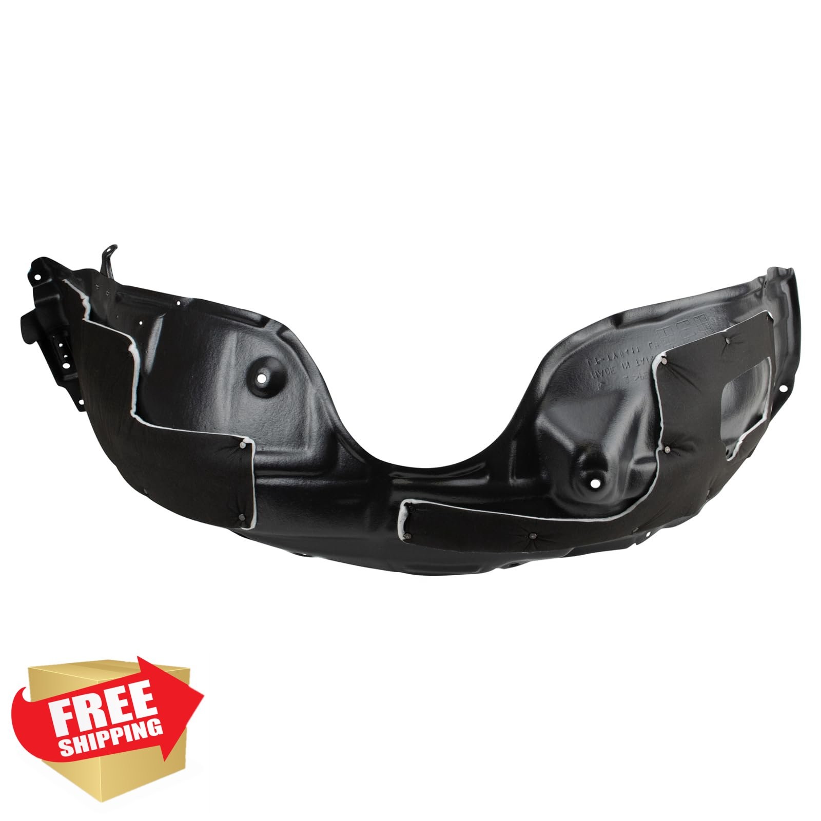 TRQ Lexus ES300h ES350 Inner Fender Liner Set Front Driver Passenger 2013-2018